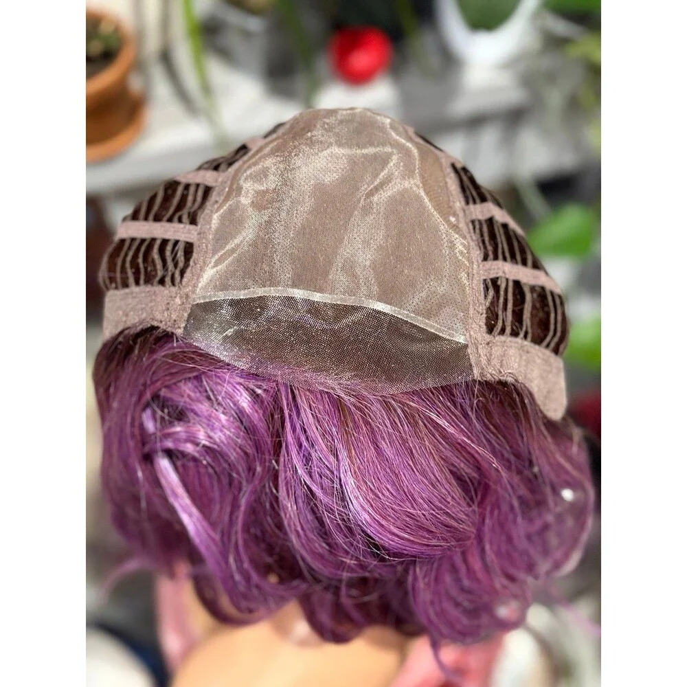 Belle tress “Maxwella 18” wig in color Purple Rain New
